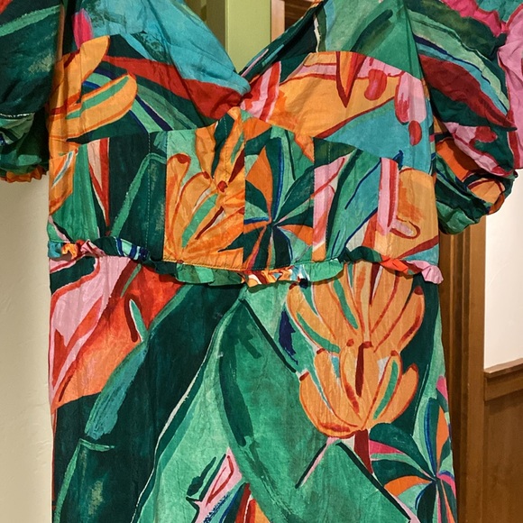 Excellent condition farm rio midi dress - Picture 3 of 6